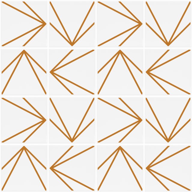 Azulejo Ami - Ocre 