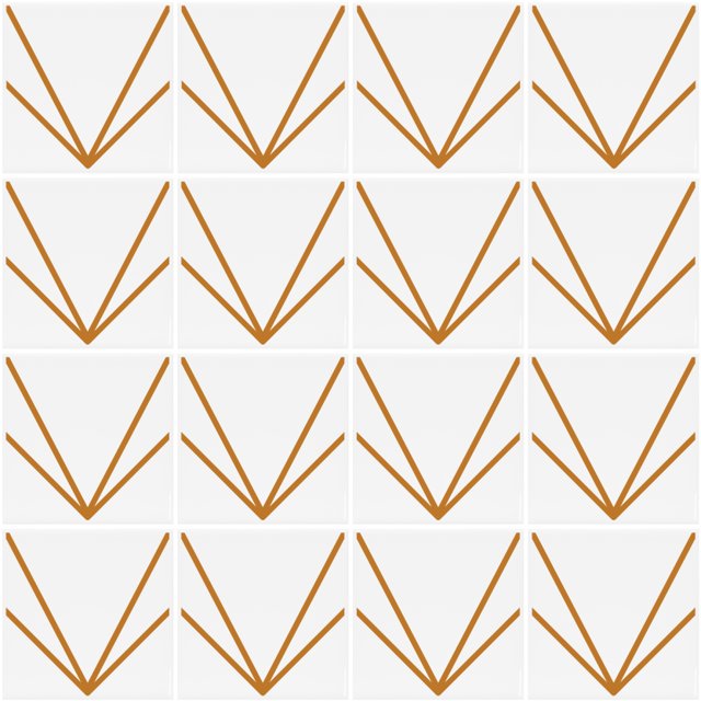 Azulejo Ami - Ocre 