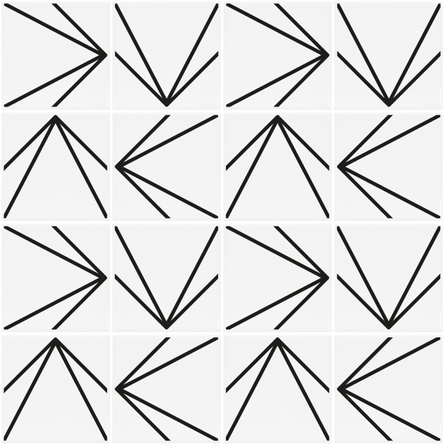 Azulejo Ami - Preto 