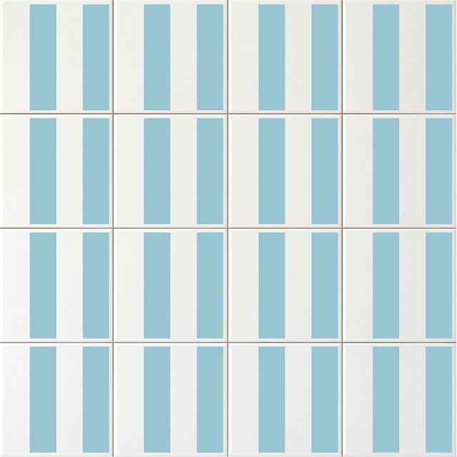 Azulejo Bold Lines - Azul Céu