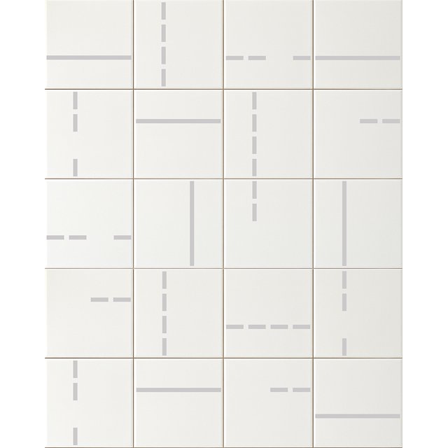 Azulejo Decor Lines 2 - Cinza