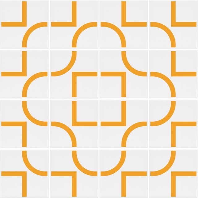 Azulejo Forma - Amarelo