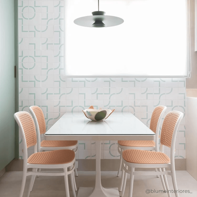 Azulejo Painel Forma - Verde Claro