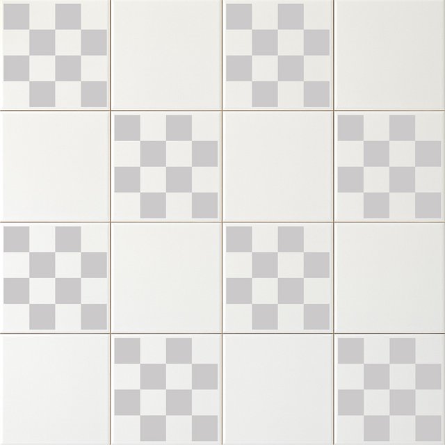 Azulejo Painel Grid - Cinza