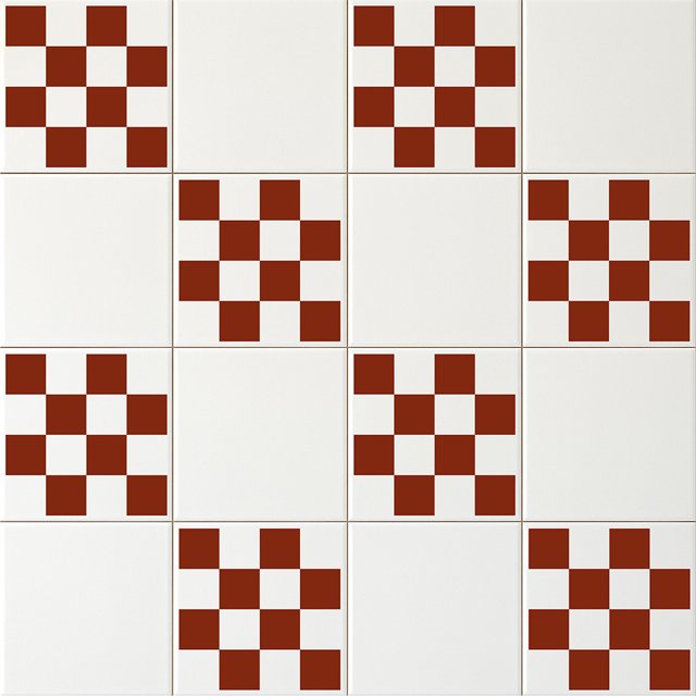 Azulejo Painel Grid - Terracota