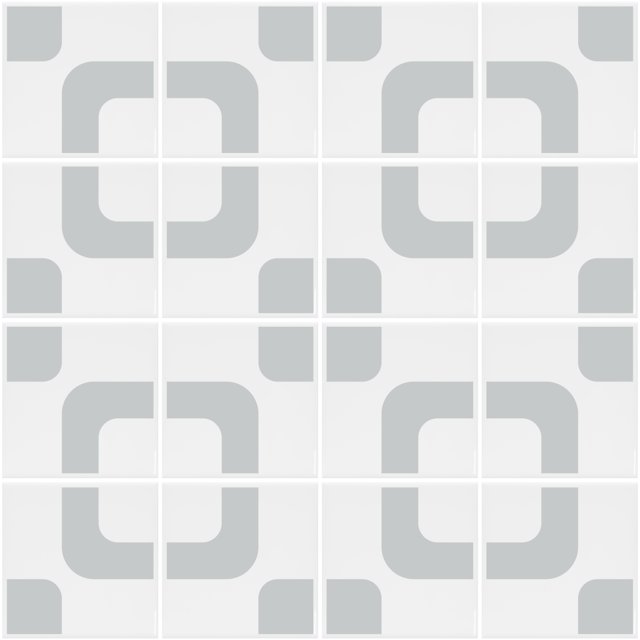 Azulejo Ollie - Cinza