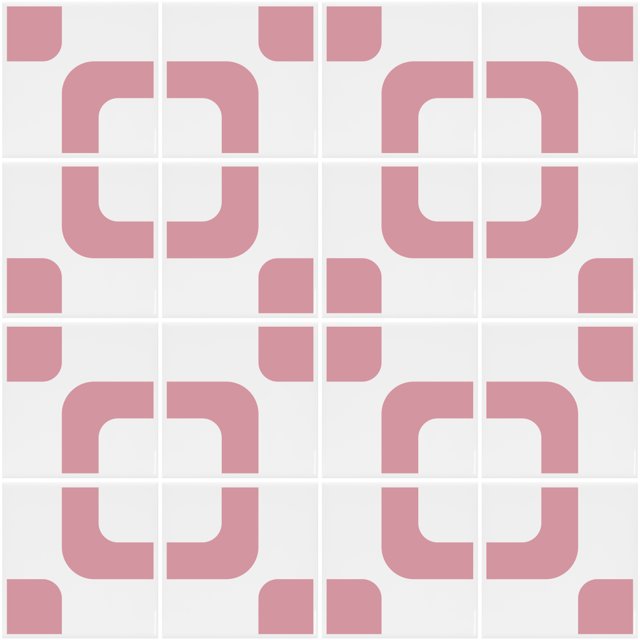 Azulejo Ollie - Rosa