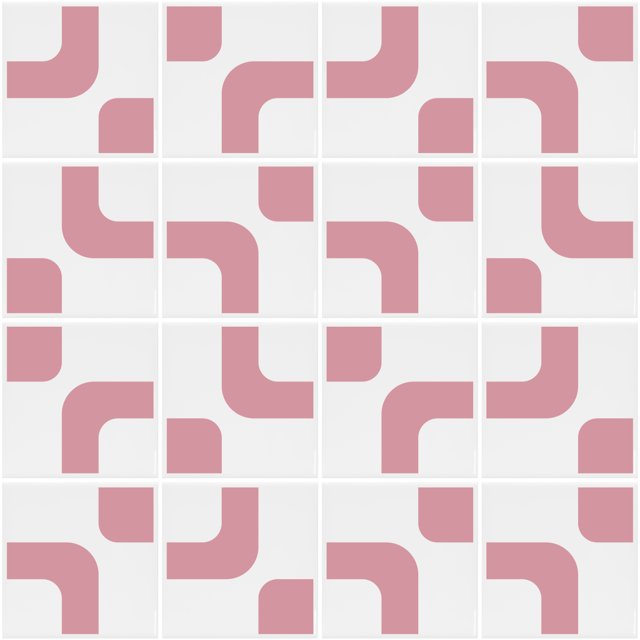 Azulejo Ollie - Rosa
