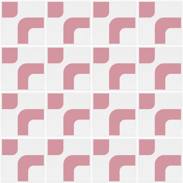 Azulejo Ollie - Rosa