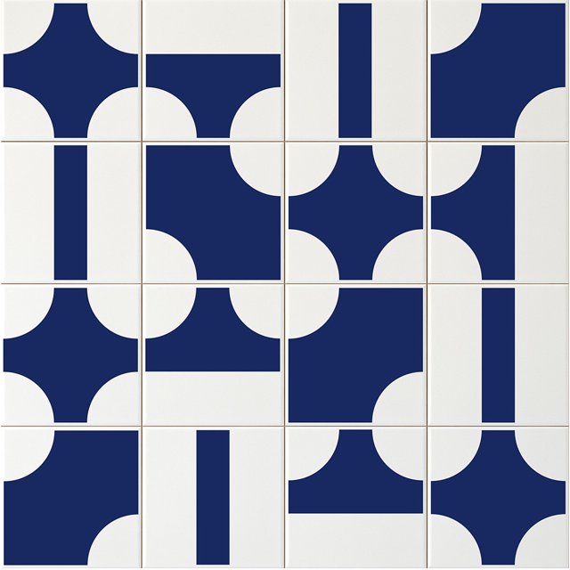 Azulejo Painel Túnel - Azul Escuro