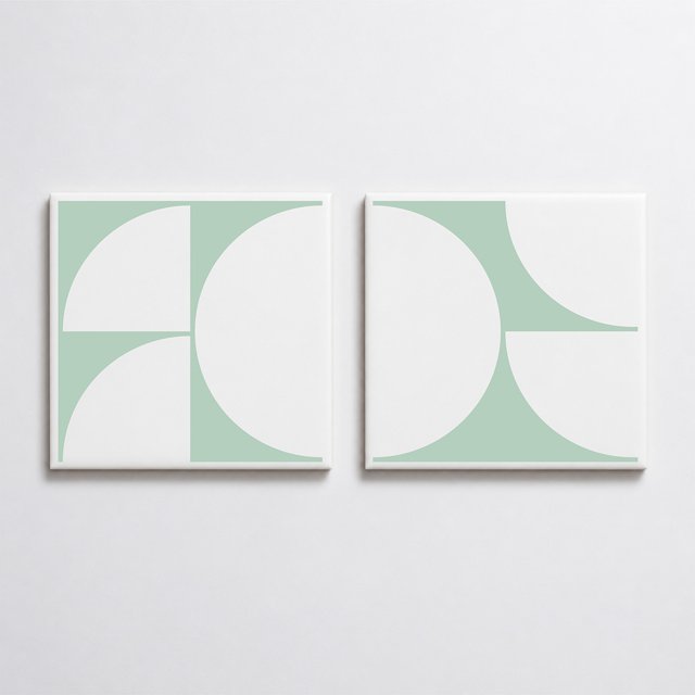 Azulejo Painel Twist - Verde Claro