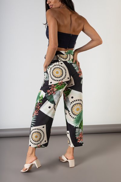 Calça pantacourt best sale pantalona