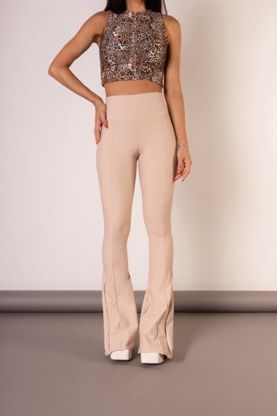 Calça de lycra 2024 flare