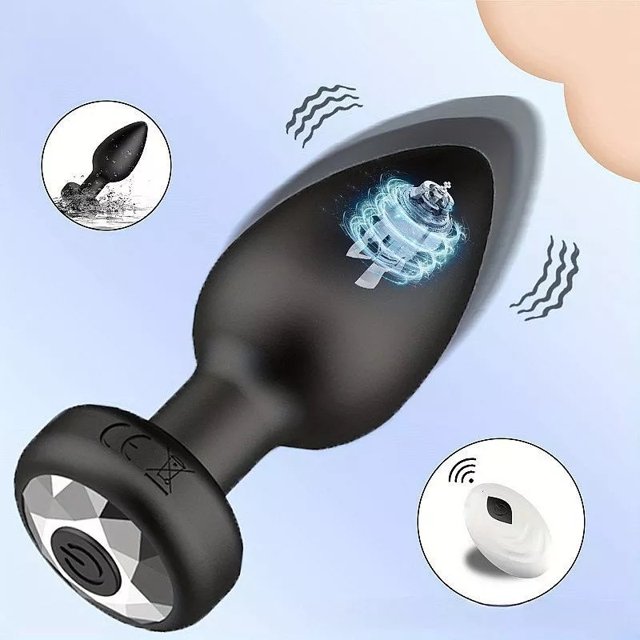 Plug anal vibro com controle remoto Recarregvel 10 modos de vibrao | Me Seduza Sex Shop Plug anal vibro com controle remoto Recarregvel 10 modos de vibrao | Me Seduza Sex Shop