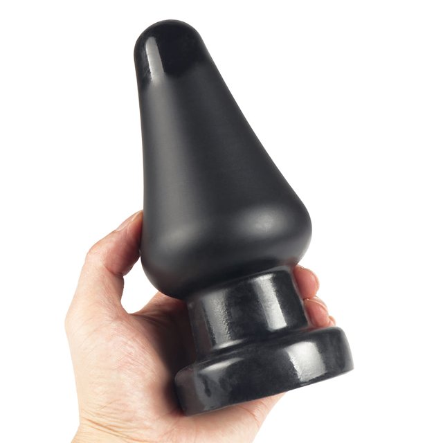 Plug Anal em formato cnico, ponta cnica e base para melhor manuseio do  plug que tambm pode ser usada para penetrar | Me Seduza Sex Shop