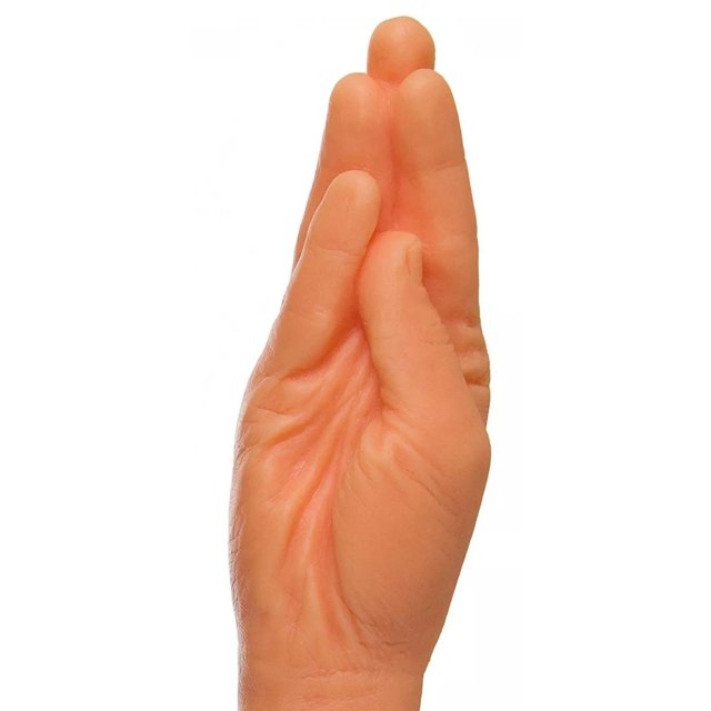 Prótese Erótica Mão Hand Finger 37 x 7 cm Adão e Eva