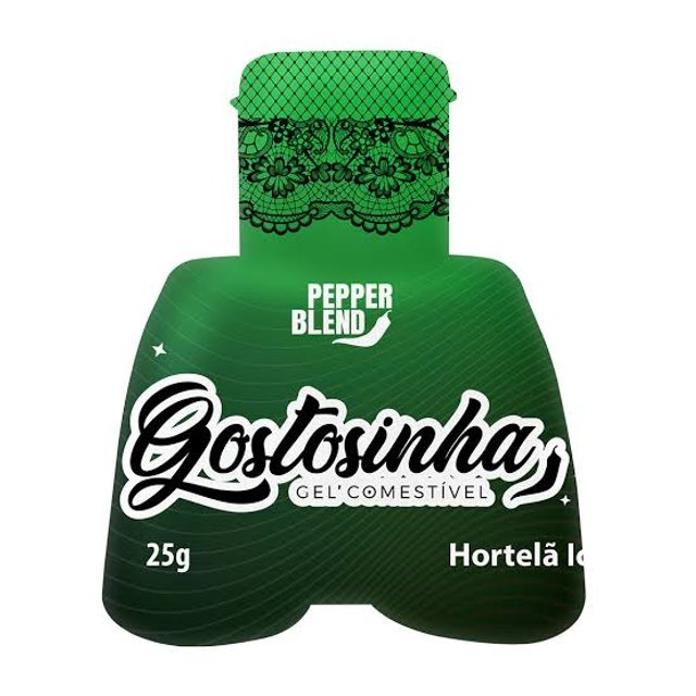Gostosinha Gel Comestível Hortelã Ice 25gr