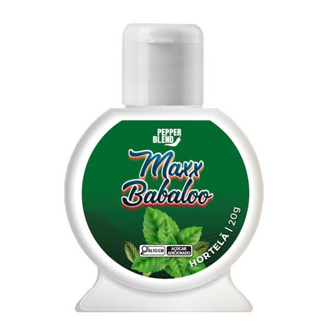 Maxx Babaloo Hortelã  Gel Comestivel para Oral 20g
