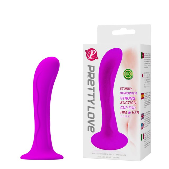 Plug Anal com Ventosa Roxo Pretty Love | Me Seduza Sex Shop