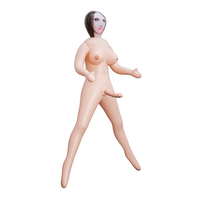 Boneca Inflável Lusting Trans com Pênis de 20 cm