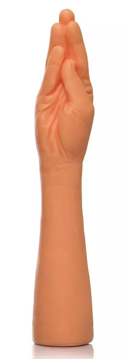 Prótese Erótica Mão Hand Finger 37 x 7 cm Adão e Eva