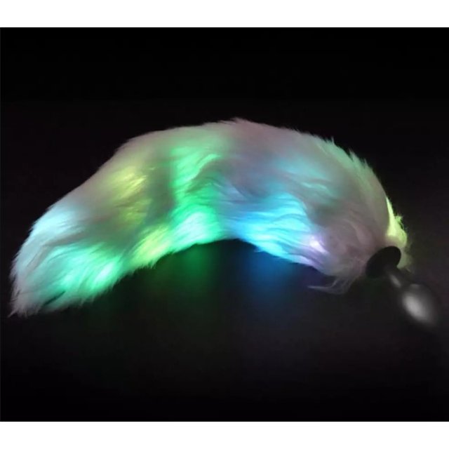 Plug Anal com Rabo de Pelcia Verde e Led Pisca-Pisca | Me Seduza Sex Shop Plug Anal com Rabo de Pelcia Verde e Led Pisca-Pisca | Me Seduza Sex Shop
