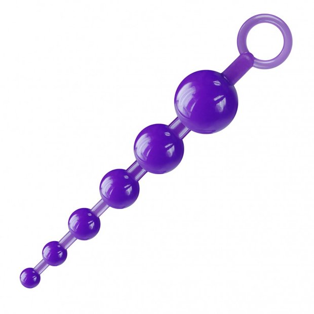 Plug Anal com 6 Esferas Roxo Sexy Fantasy | Me Seduza Sex Shop Plug Anal com 6 Esferas Roxo Sexy Fantasy | Me Seduza Sex Shop