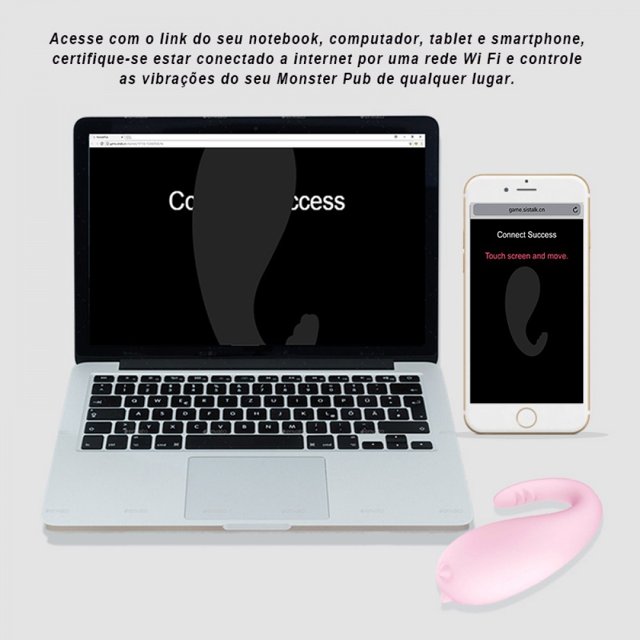 Vibrador Bluetooth Recarregável Doctor Whale