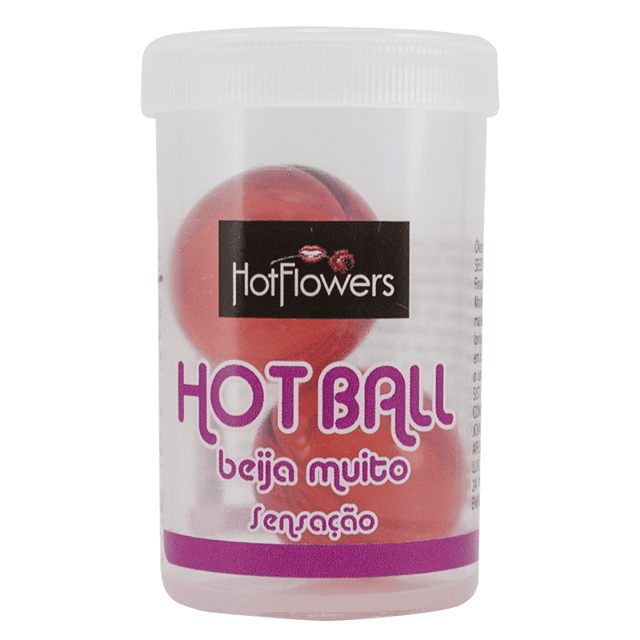 Bolinha Lubrificante Hot Ball Sensação Hot Flowers