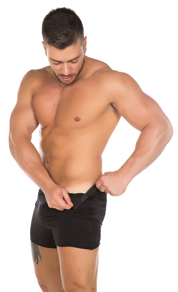 Cueca Stripper Preto Pimenta Sexy