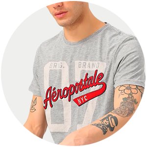 camiseta-aeropostale-tecido