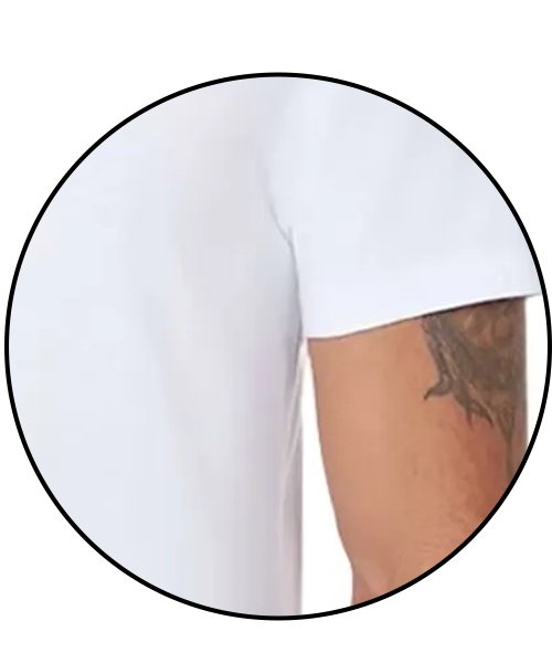 T-shirt Masculina Line White - John John - Branco - Shop2gether