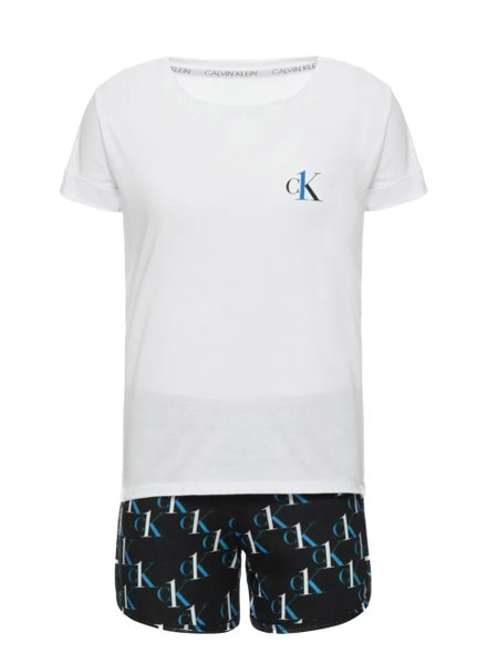 short branco calvin klein