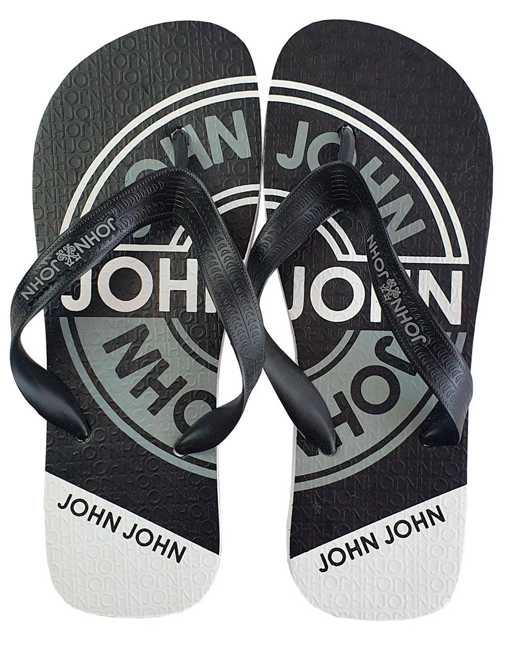 Chinelo John John Masculino Classic Logo John Round Branco