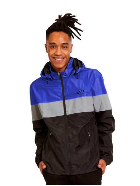 Azul Marinho Corta Vento Azul Da Nike Jaqueta Aeropostale