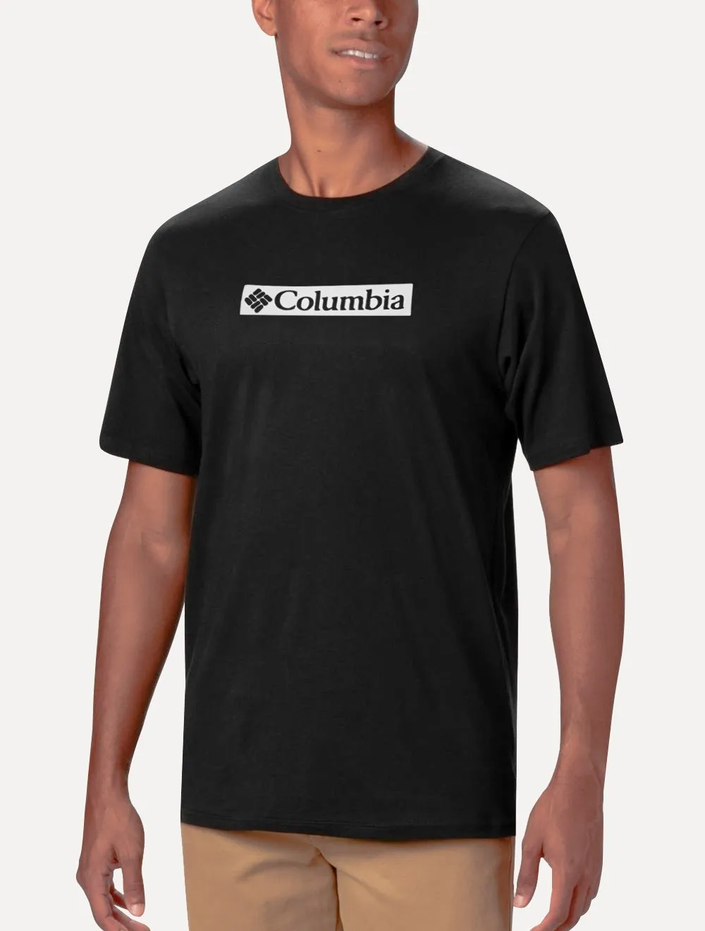 Camiseta Columbia Masculina Regular Branded Label Preta