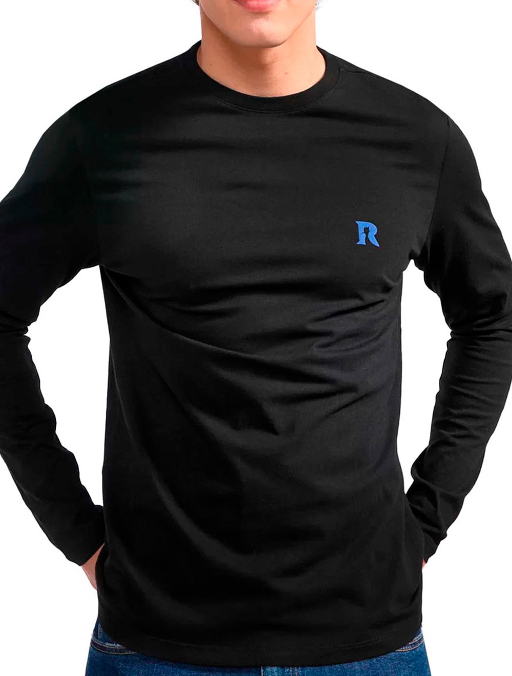 Camiseta Reserva Masculina Blue R Negative Icon Preta