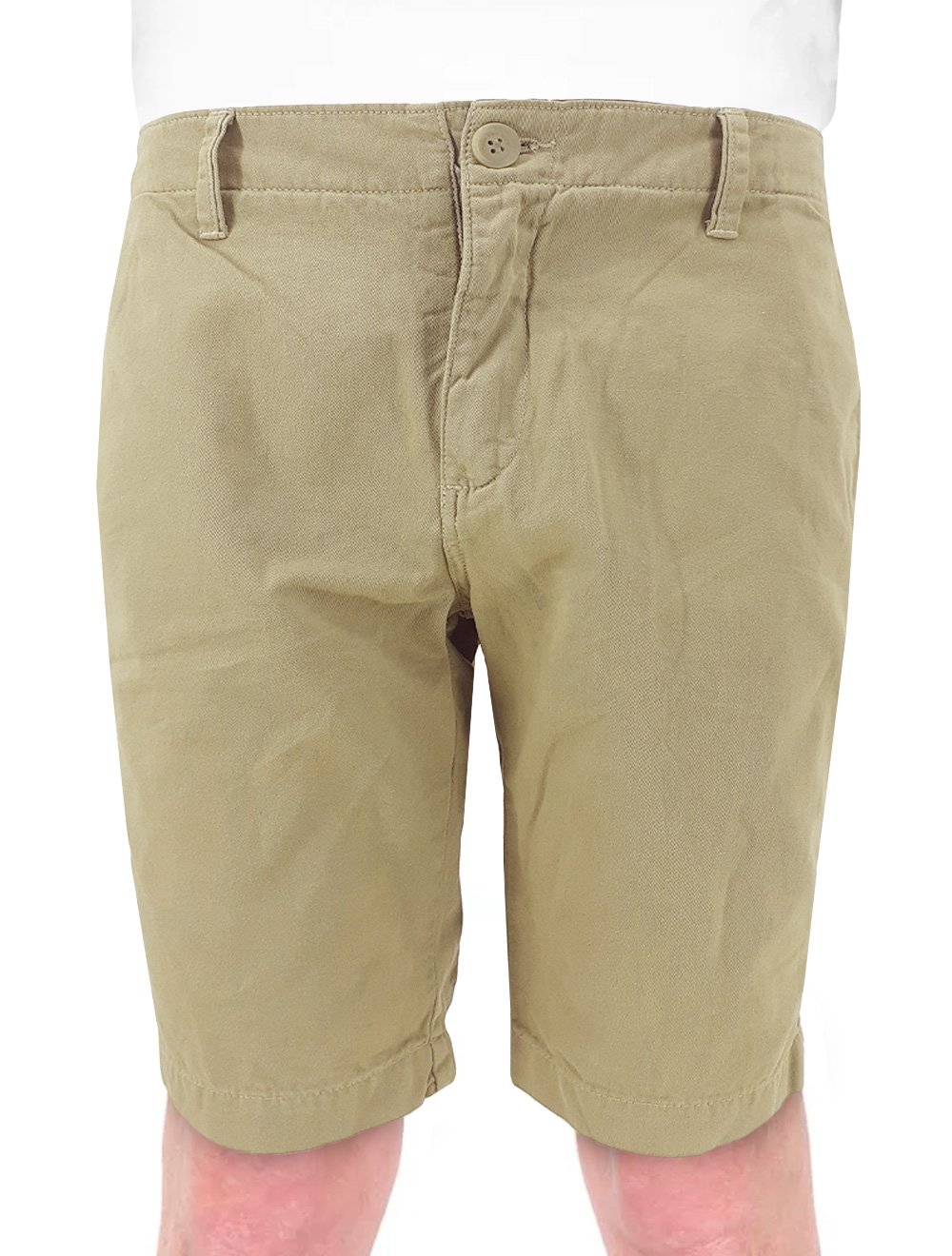 Bermuda Calvin Klein Jeans Masculina Sarja Chino Pockets Verde Sage