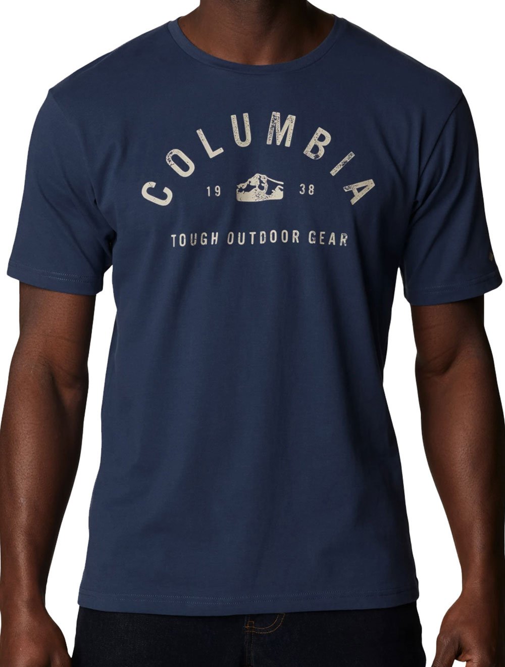 Camiseta Columbia Masculina Dome Tough Outdoor Gear Azul Marinho