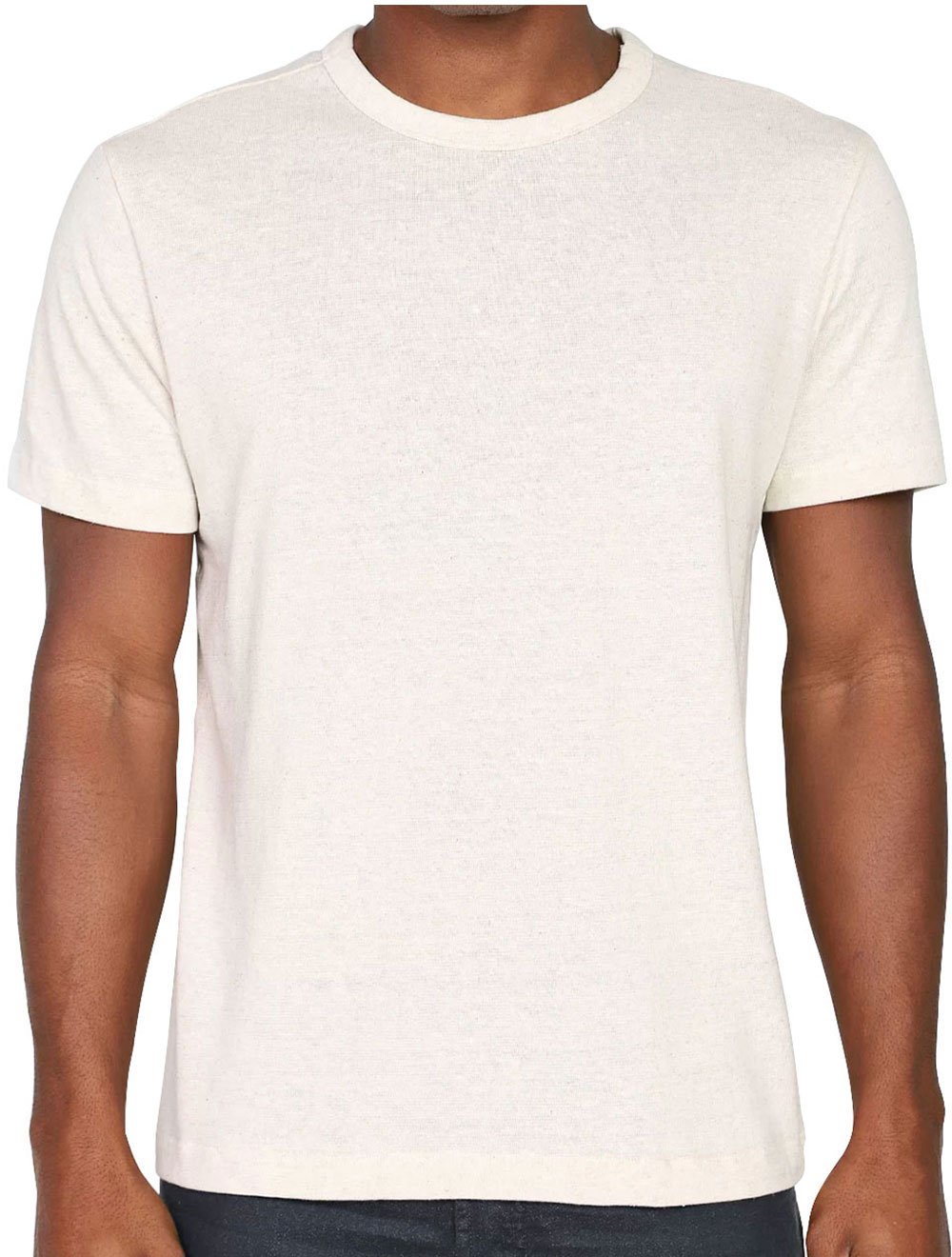 Camiseta Osklen Masculina Regular Eco Blend E-Basics II Off-White