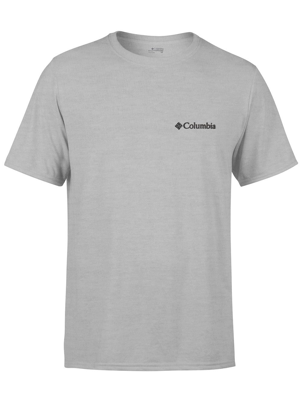 Camiseta Columbia Masculina Basic Logo Cinza Mescla