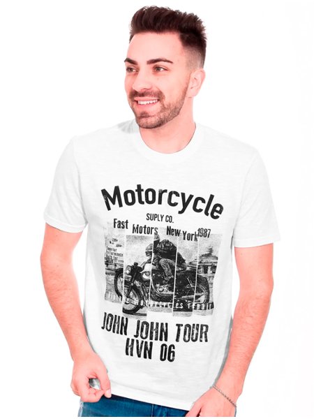 Camiseta John John Rock Tour Preta - Faz a Boa!