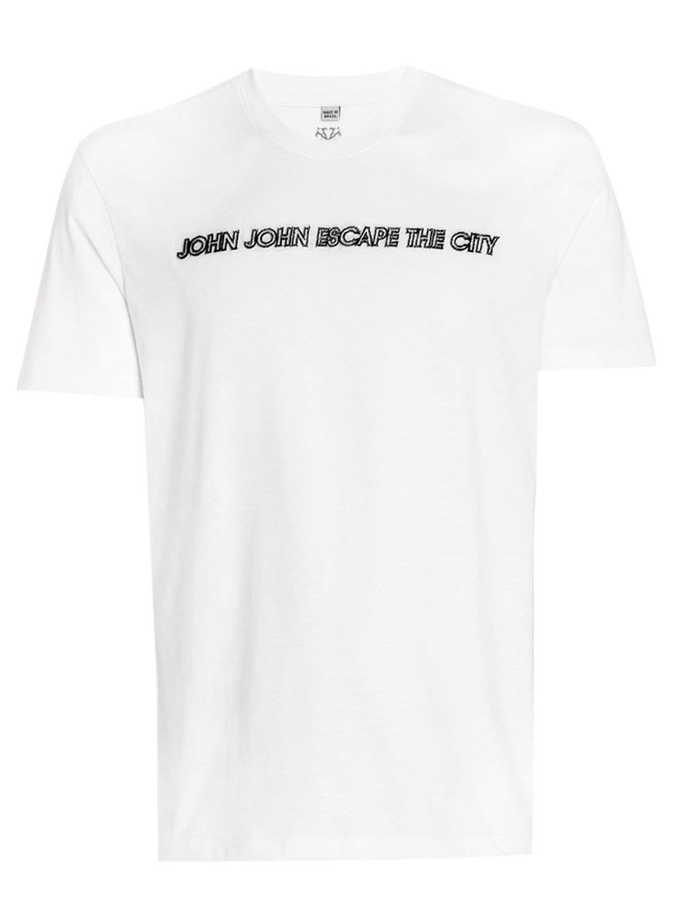 Camiseta John John Masculina Rg Escape Beach Branca