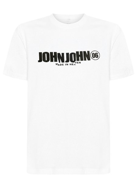 Camiseta John John Masculina Regular Bright Year Branca, Secret Outlet em  2023