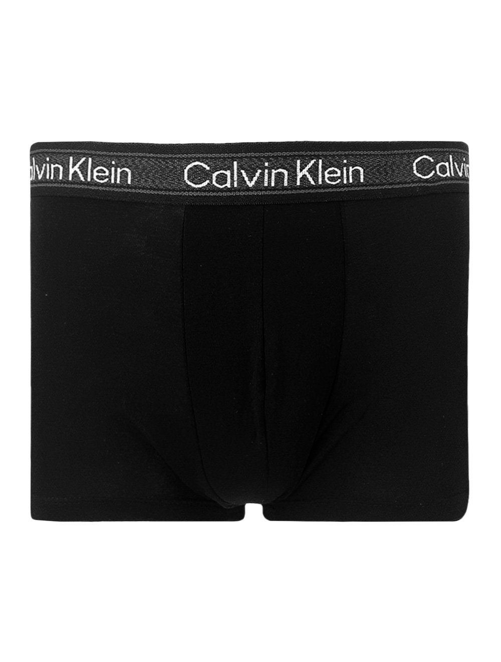 Cueca Calvin Klein Trunk Mesh Print Preta