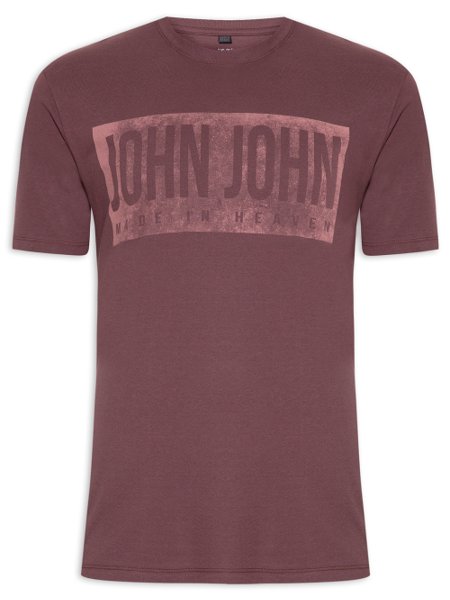 Camisa JohnJohn Masculina Vermelha