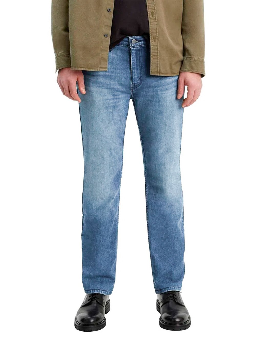 Calça Levis Jeans Masculina 514 Straight Begonia Medium Azul