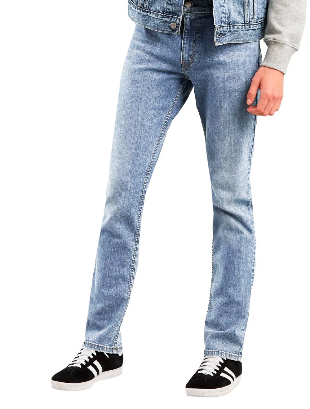 Calça Levis Jeans Masculina 511 Slim Stretch Wear Blue Azul
