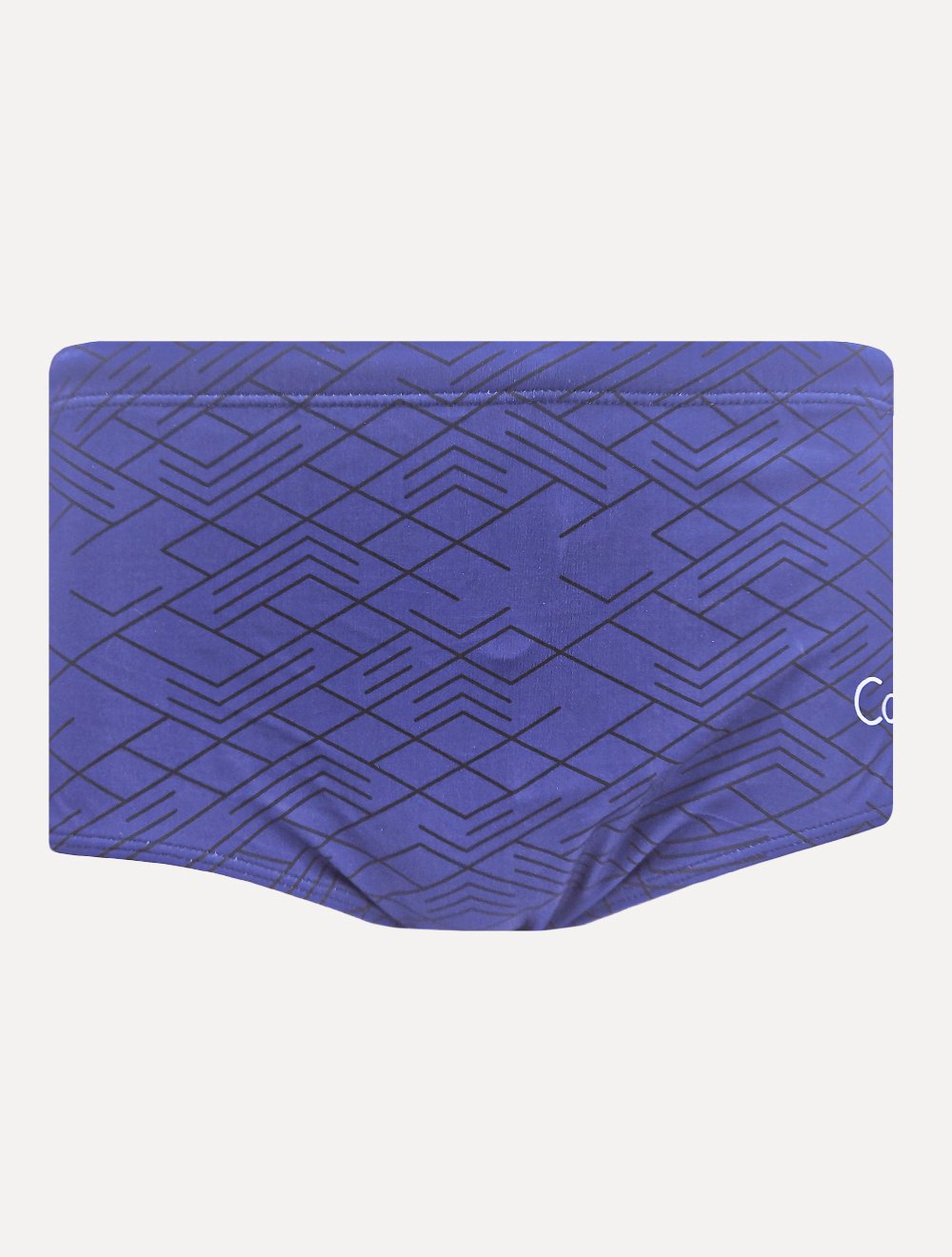 Sunga Calvin Klein Swimwear Abstract CKS Logo Azul Escuro | Secret Outlet