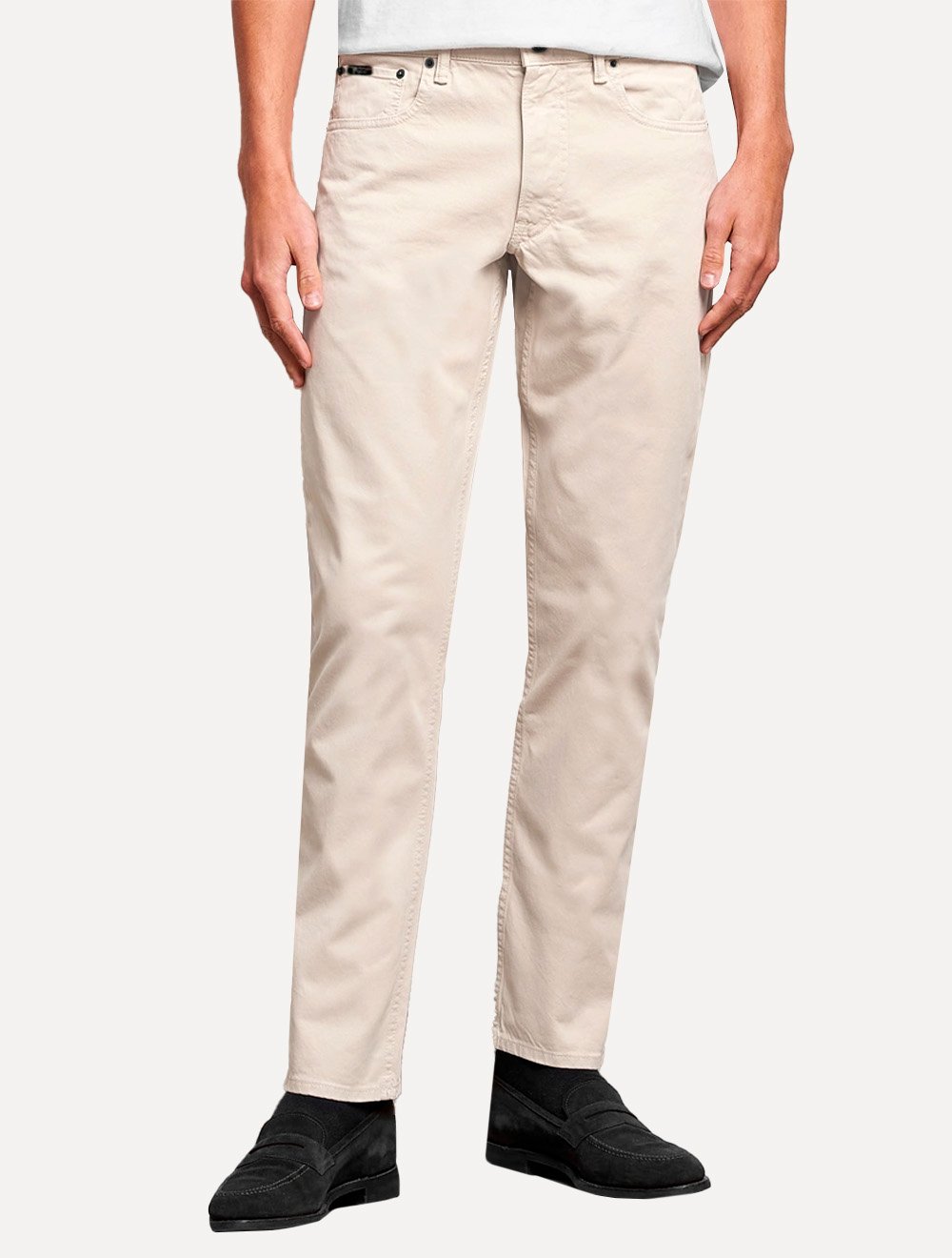 Calça Ralph Lauren de Sarja Stretch Slim Fit - Homens de Camisa - Moda  Masculina